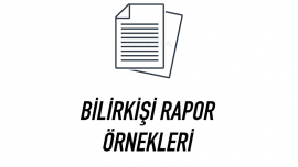 Adli Tıp – İmza İnceleme Rapor Örneği 1